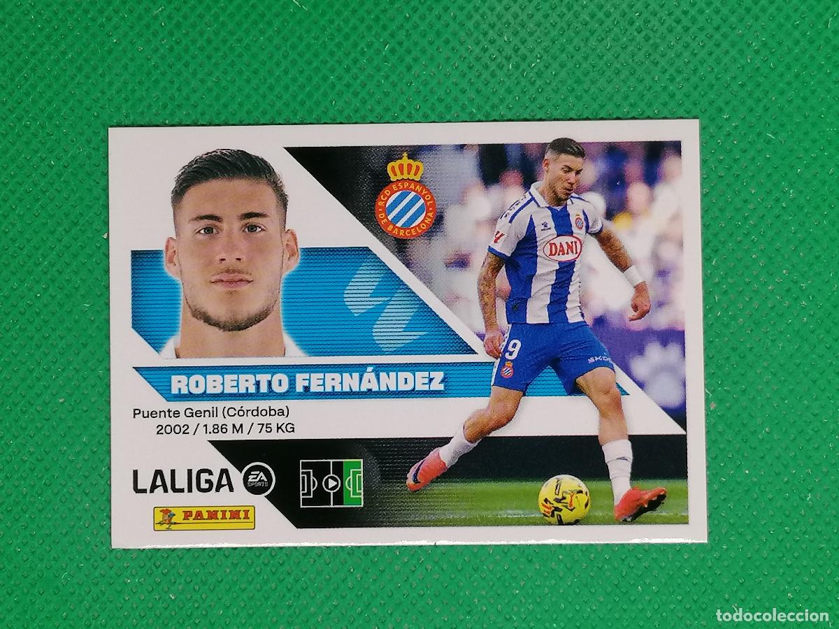 Cromos de f&uacute;tbol: 20 ROBERTO FERNANDEZ ESPANYOL ⚽ PANINI LIGA ESTE 26 27 2026 2027 ⚽