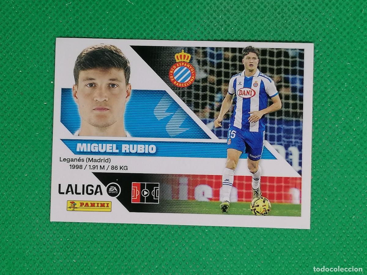 Cromos de f&uacute;tbol: 9 MIGUEL RUBIO ESPANYOL ⚽ PANINI LIGA ESTE 26 27 2026 2027 ⚽