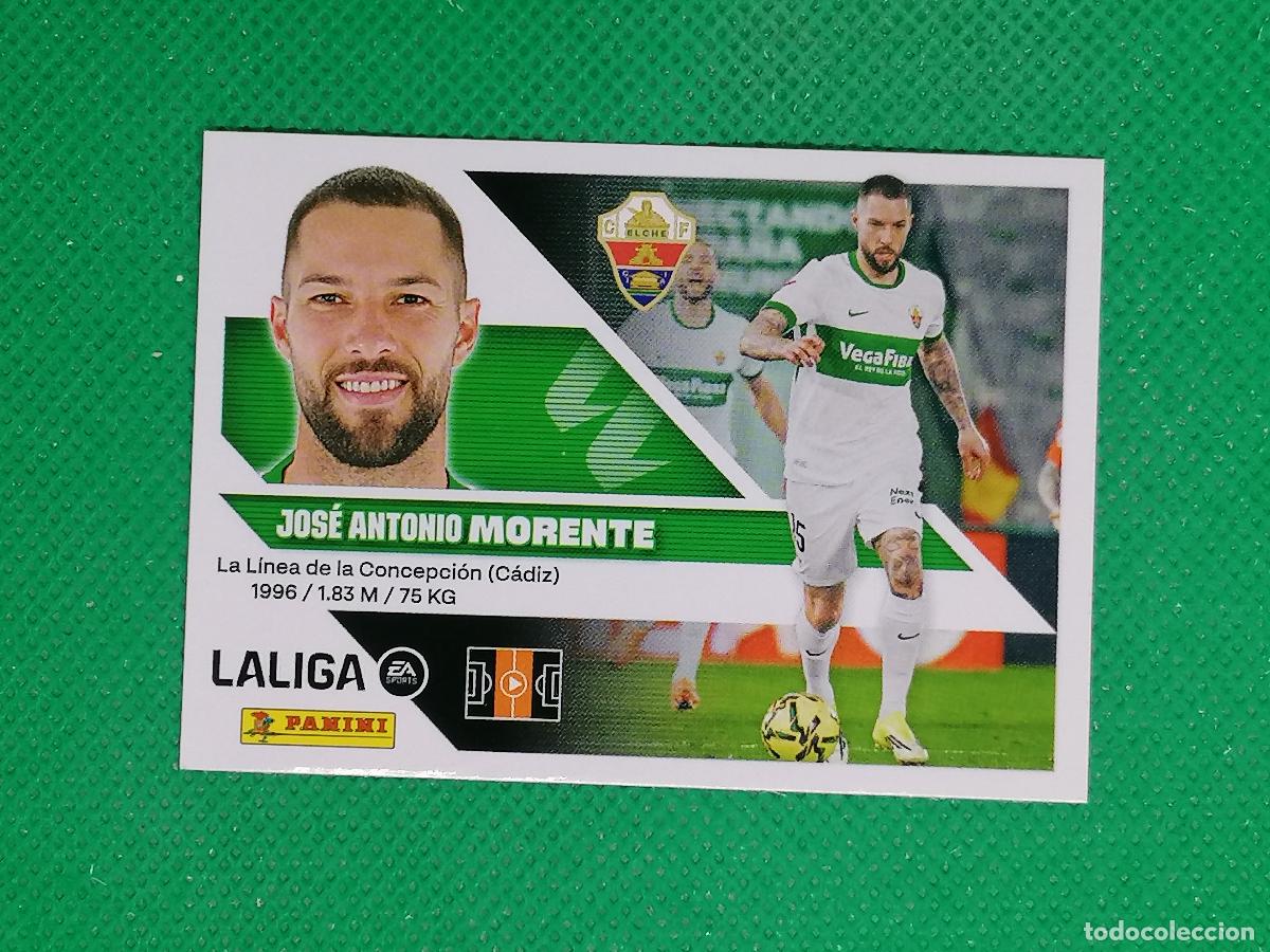 Cromos de f&uacute;tbol: 16 MORENTE ELCHE ⚽ PANINI LIGA ESTE 26 27 2026 2027 ⚽