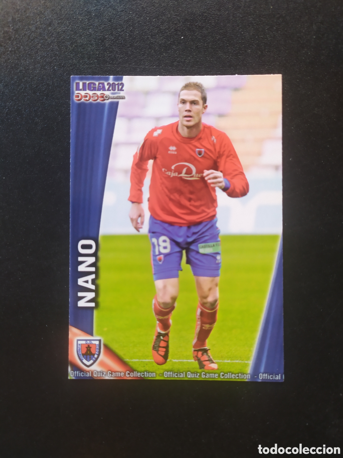 Cromos de f&uacute;tbol: Mundicromo fichas Liga 2011 2012 11 12 Nano n&deg; 912 Numancia