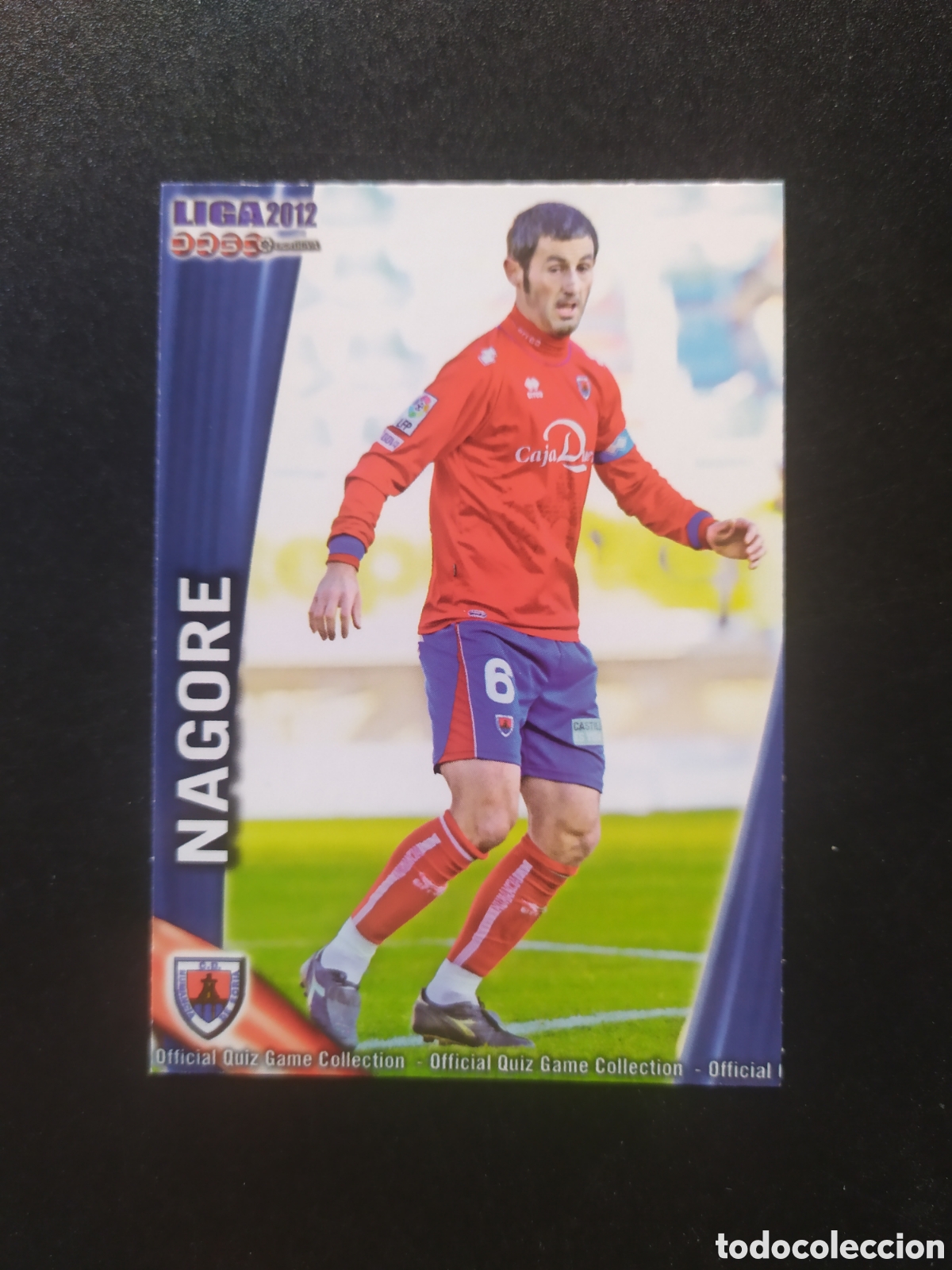 Cromos de f&uacute;tbol: Mundicromo fichas Liga 2011 2012 11 12 Nagore n&deg; 913 Numancia