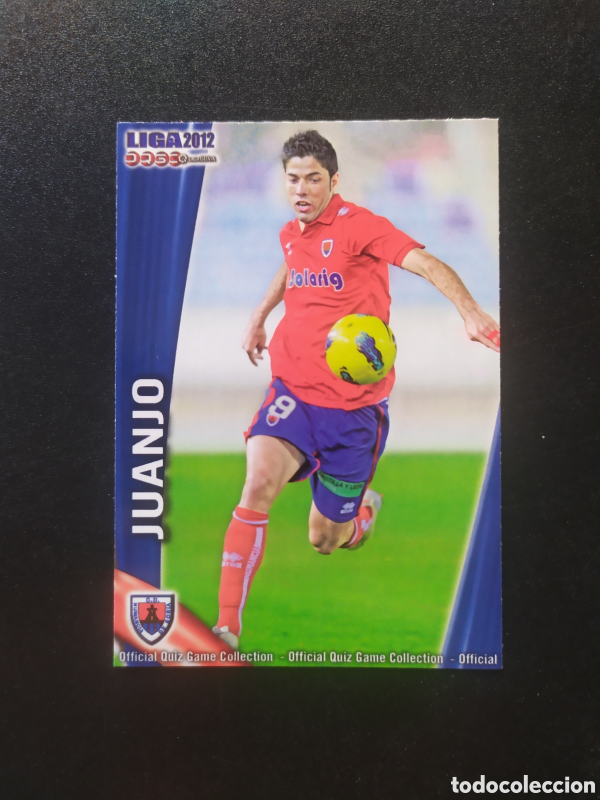 Cromos de f&uacute;tbol: Mundicromo fichas Liga 2011 2012 11 12 Juanjo n&deg; 918 Numancia