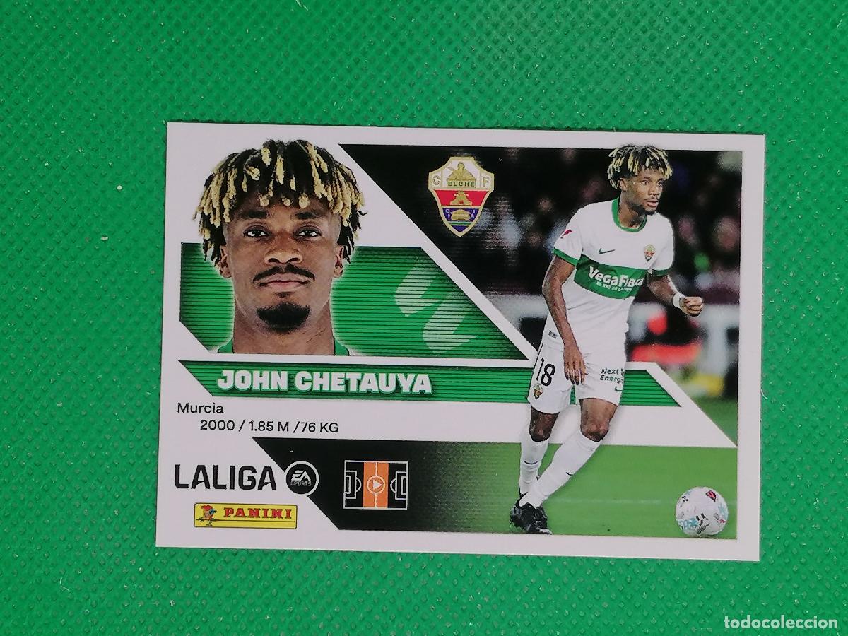 Cromos de f&uacute;tbol: 13 B 13B JON CHETAUYA ELCHE ⚽ PANINI LIGA ESTE 26 27 2026 2027 ⚽