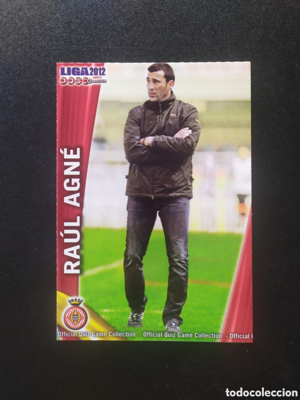 Cromos de f&uacute;tbol: Mundicromo fichas Liga 2011 2012 11 12 Raul Agne n&deg; 924 Girona
