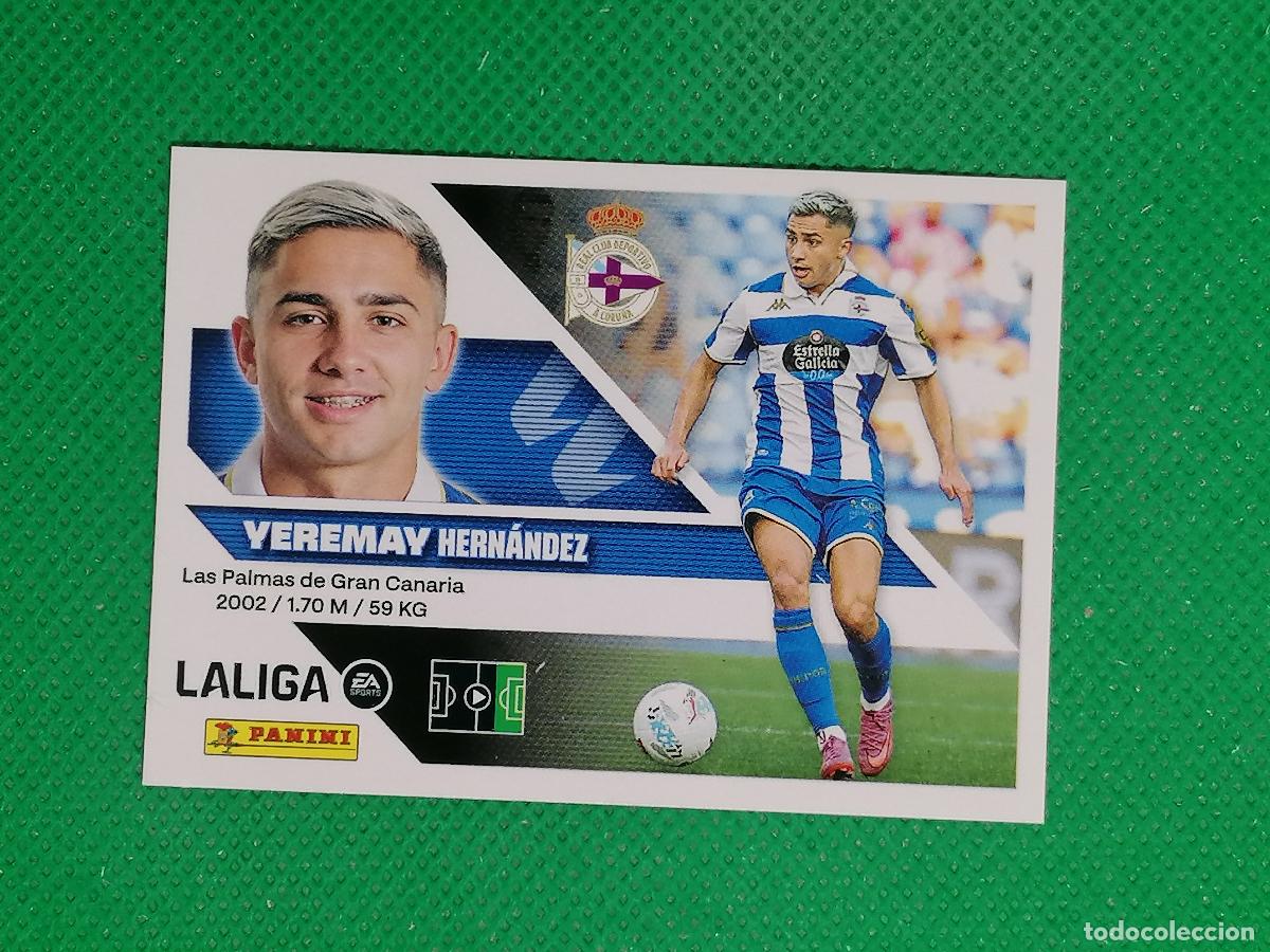 Cartes &agrave; collectionner de Football: 18 YEREMAY DEPORTIVO ⚽ PANINI LIGA ESTE 26 27 2026 2027 ⚽