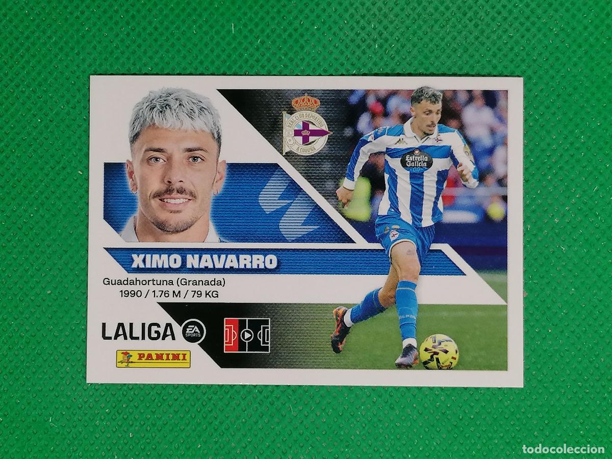 Figurine di Calcio: 9 A 9A XIMO NAVARRO DEPORTIVO ⚽ PANINI LIGA ESTE 26 27 2026 2027 ⚽