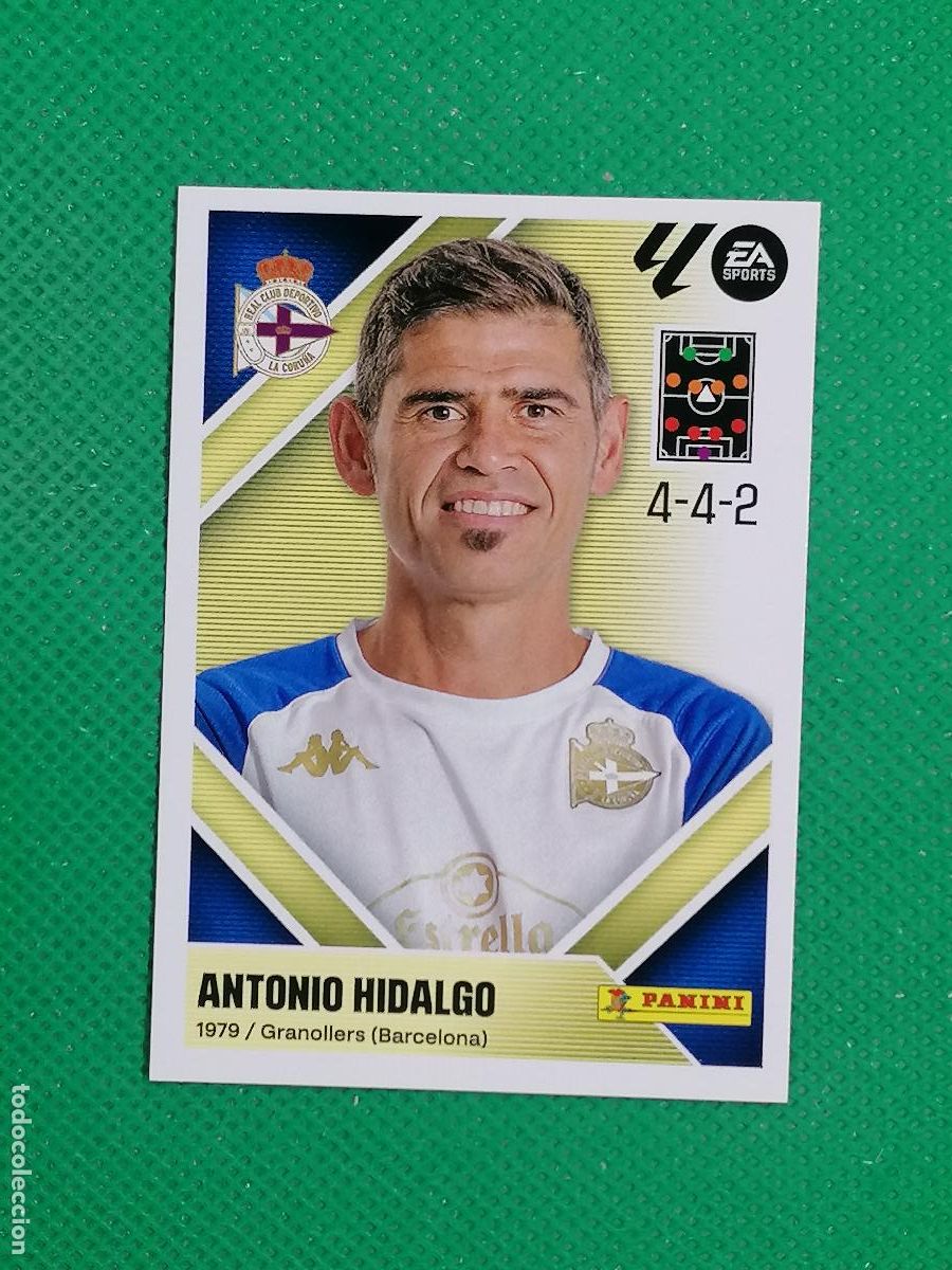 Figurine di Calcio: 2 ANTONIO HIDALGO DEPORTIVO ⚽ PANINI LIGA ESTE 26 27 2026 2027 ⚽