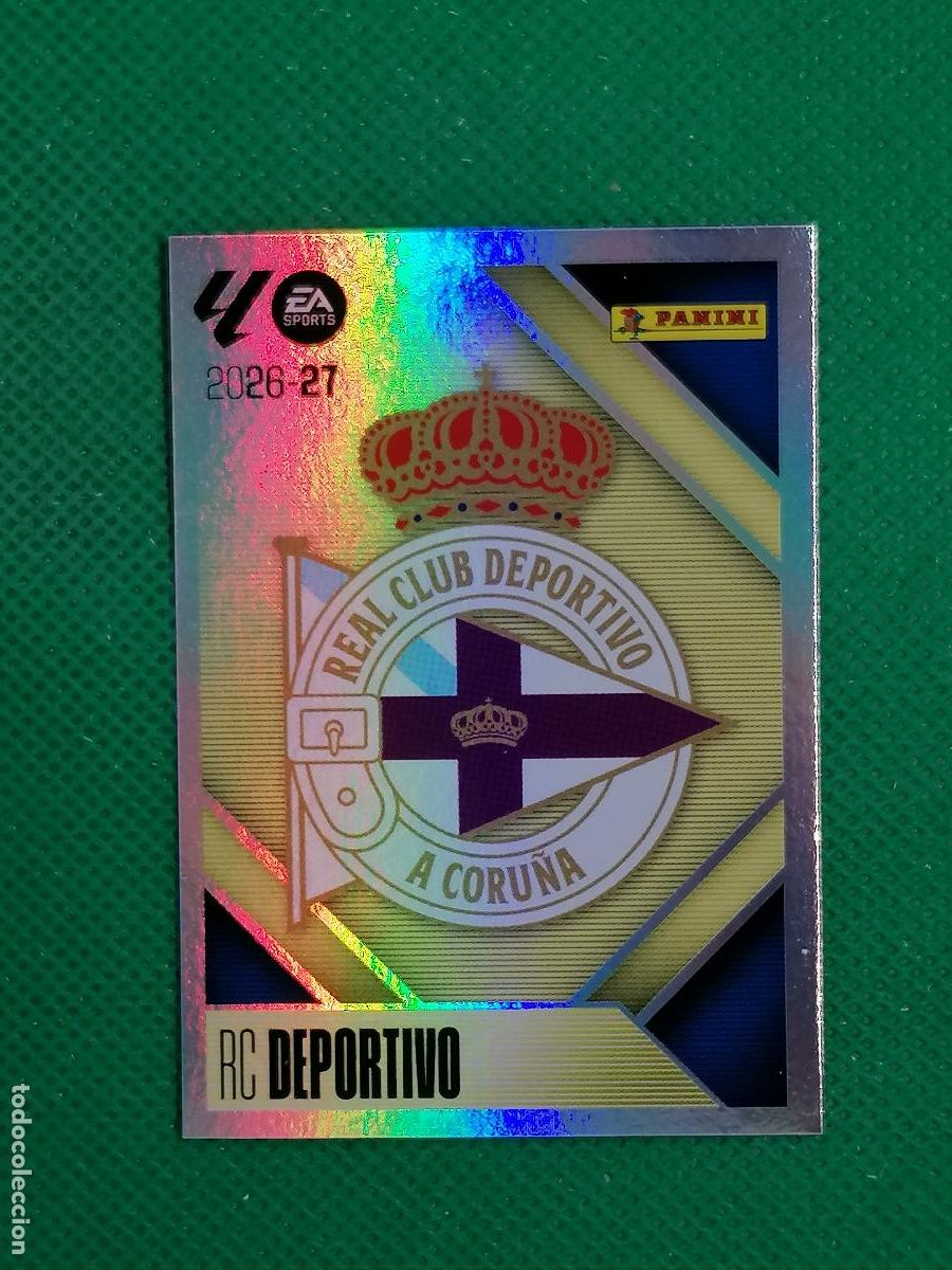 Figurine di Calcio: 1 ESCUDO DEPORTIVO ⚽ PANINI LIGA ESTE 26 27 2026 2027 ⚽