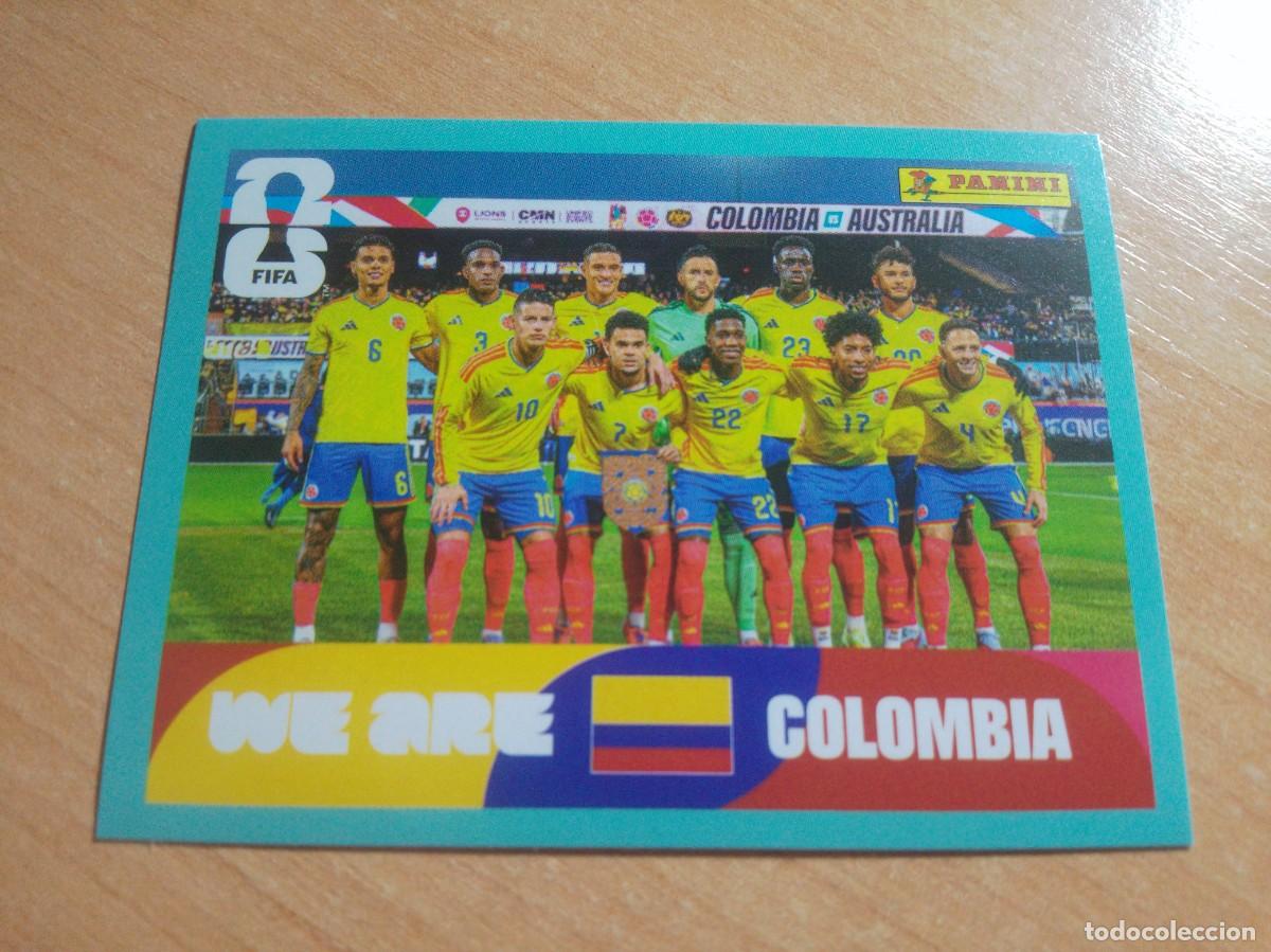 Figurine di Calcio: COL 13 SELECCION DE COLOMBIA MUNDIAL FIFA WORLD CUP 2026 26 PANINI STICKERS NUEVO