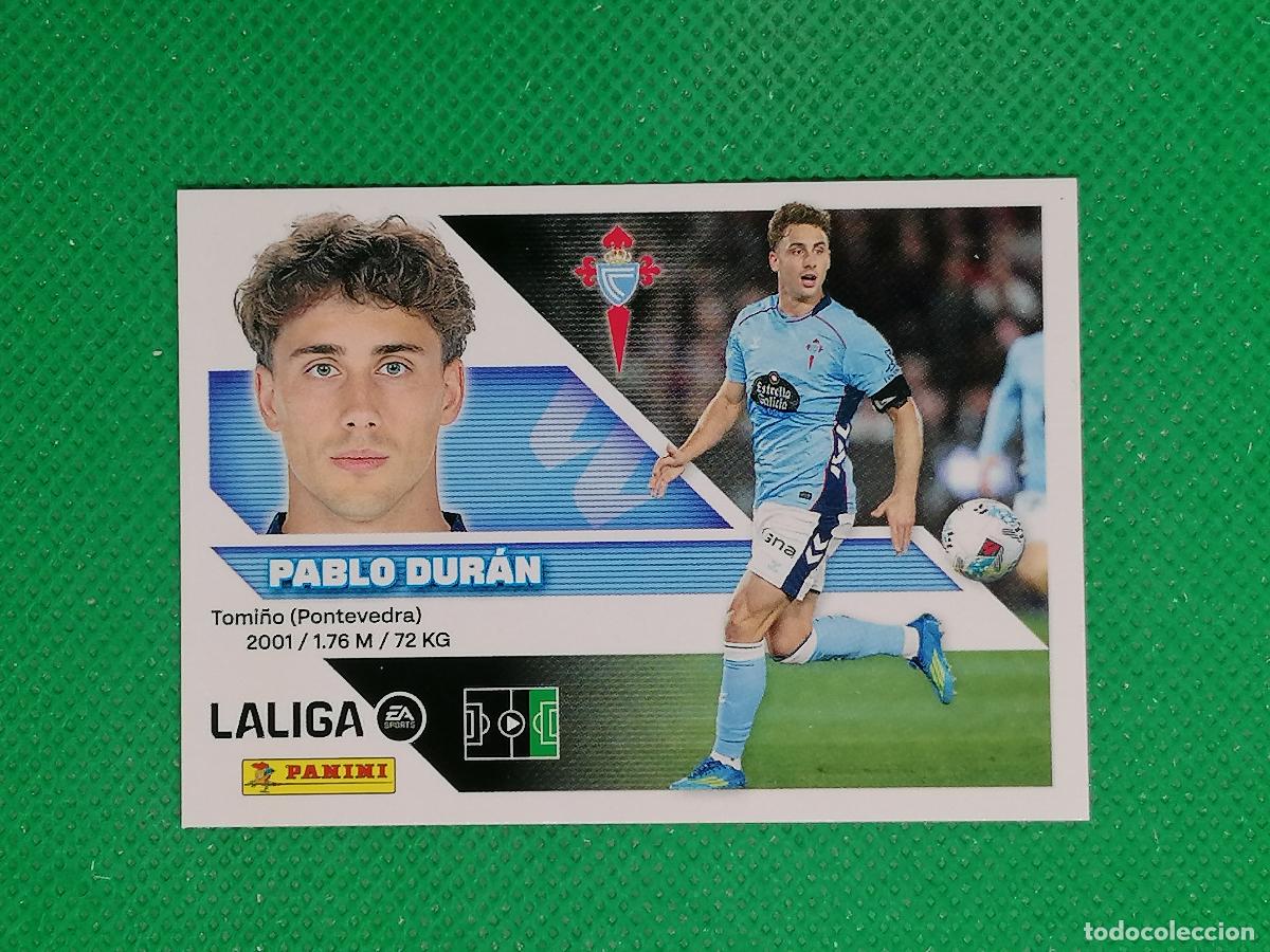 Figurine di Calcio: 18 A 18A PABLO DURAN CELTA ⚽ PANINI LIGA ESTE 26 27 2026 2027 ⚽