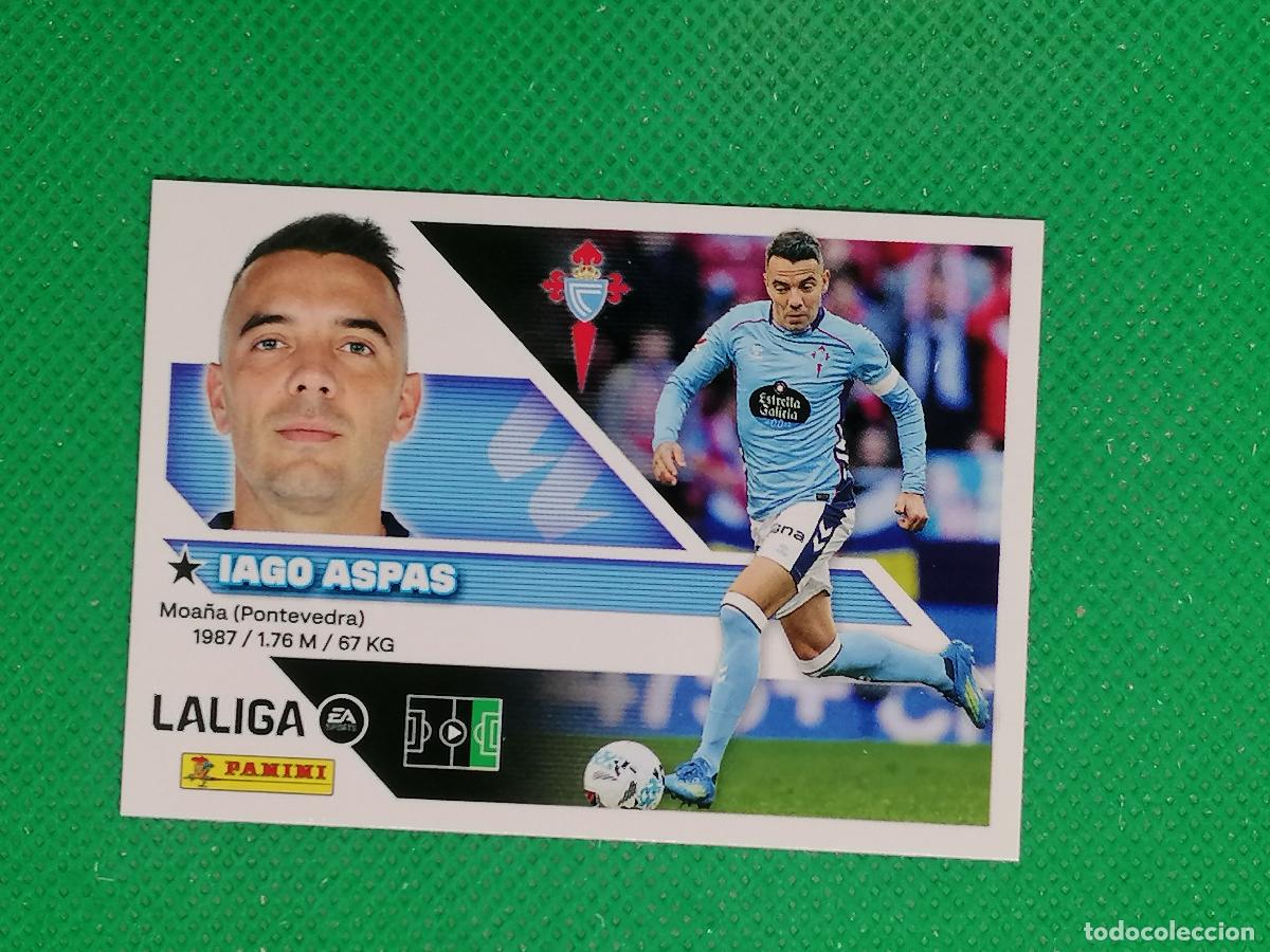 Figurine di Calcio: 17 IAGO ASPAS CELTA ⚽ PANINI LIGA ESTE 26 27 2026 2027 ⚽
