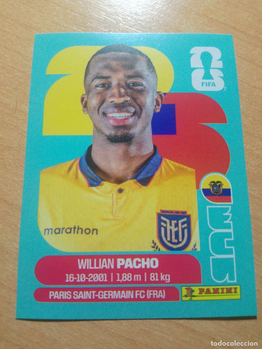 Cromos de f&uacute;tbol: PACHO ECUADOR ECU 6 MUNDIAL FIFA WORLD CUP 2026 26 PANINI STICKERS NUEVO