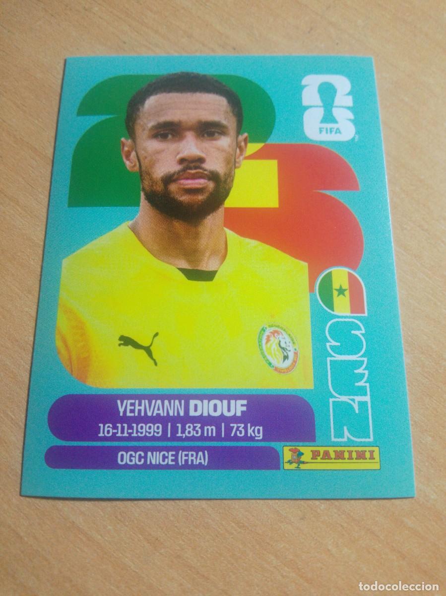 Cromos de f&uacute;tbol: SEN 3 DIOUF SENEGAL MUNDIAL FIFA WORLD CUP 2026 26 PANINI STICKERS NUEVO