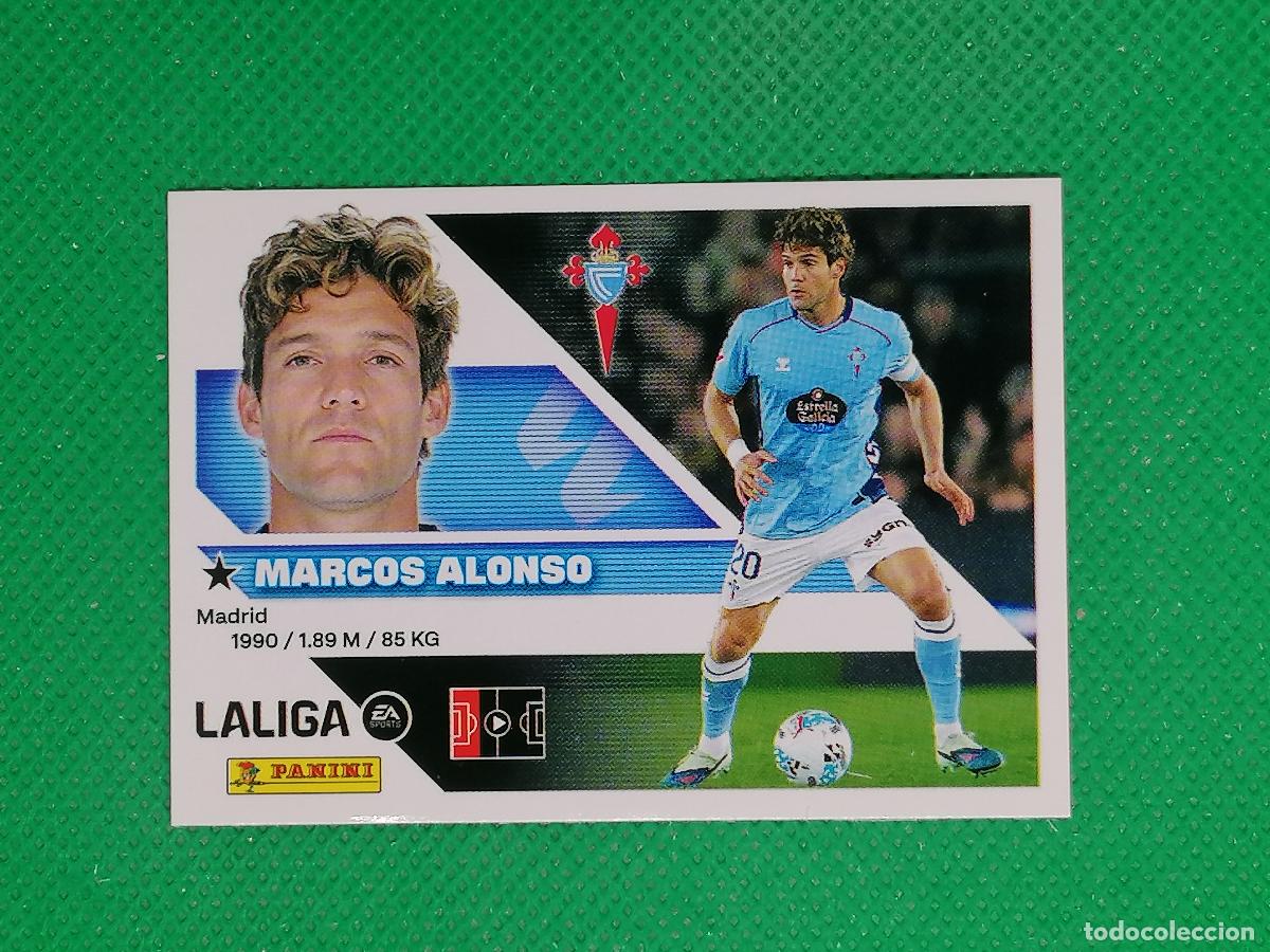 Cromos de f&uacute;tbol: 9 A 9A MARCOS ALONSO CELTA ⚽ PANINI LIGA ESTE 26 27 2026 2027 ⚽