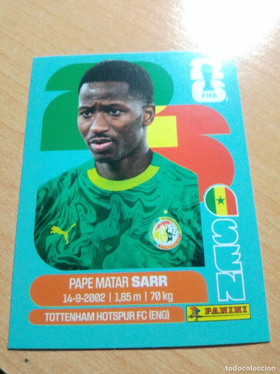 Cromos de f&uacute;tbol: SEN 10 PAPE MATAR SARR SENEGAL MUNDIAL FIFA WORLD CUP 2026 26 PANINI STICKERS NUEVO