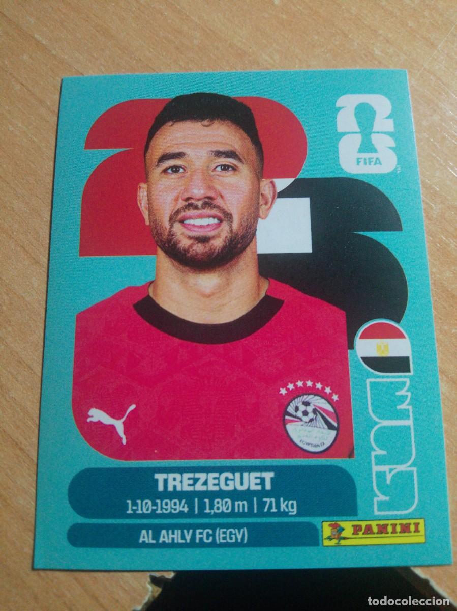 Cromos de f&uacute;tbol: TREZEGUET EGIPTO EGY 19 MUNDIAL FIFA WORLD CUP 2026 26 PANINI STICKERS NUEVO
