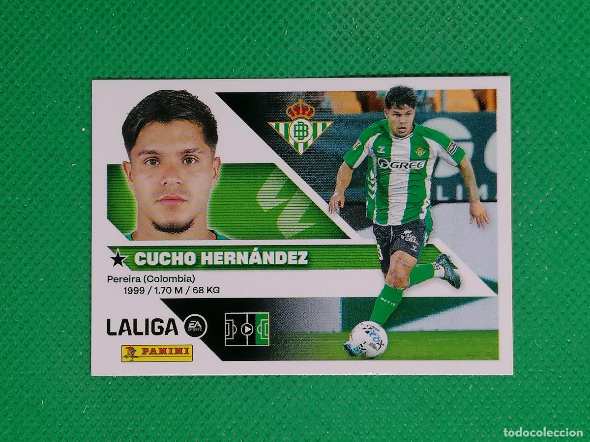Cromos de f&uacute;tbol: 19 CUCHO HERNANDEZ BETIS ⚽ PANINI LIGA ESTE 26 27 2026 2027 ⚽