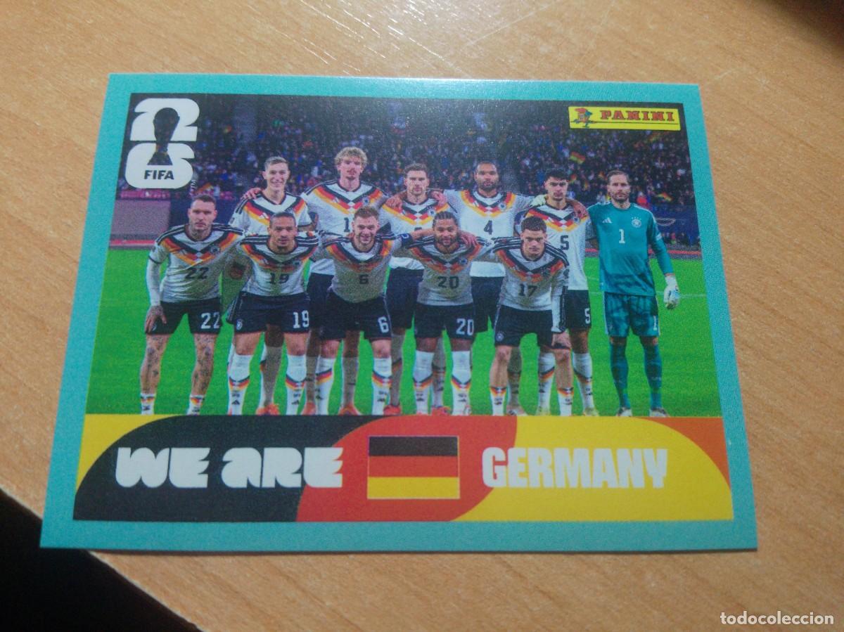 Cromos de f&uacute;tbol: GER 13 PLANTILLA DE ALEMANIA MUNDIAL FIFA WORLD CUP 2026 26 PANINI STICKERS NUEVO