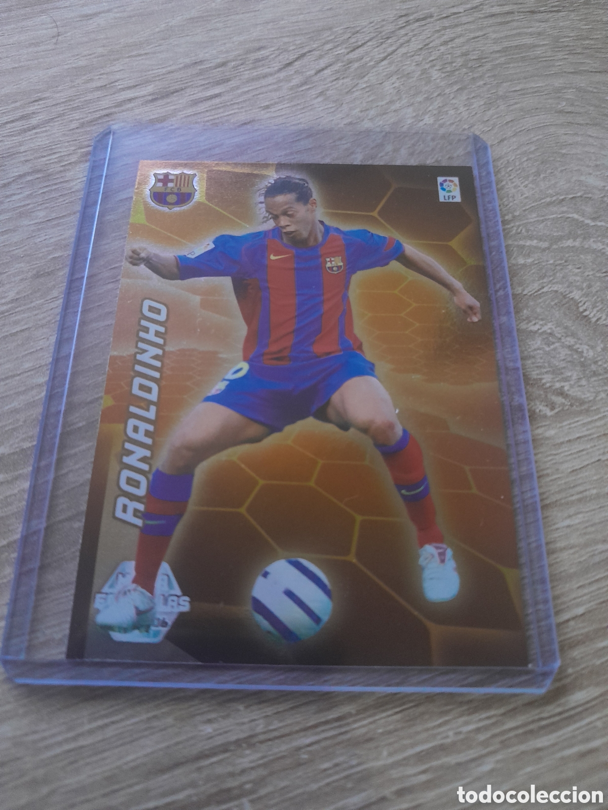 Cromos de Futebol: 386 RONALDINHO BARCELONA PANINI MEGACRACKS 05 06 CROMO FUTBOL 2005 2006