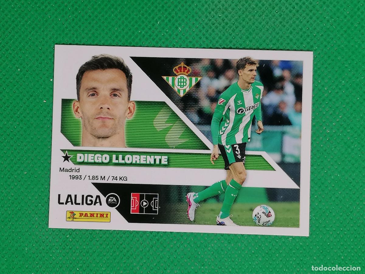 Cromos de Futebol: 6 DIEGO LLORENTE BETIS ⚽ PANINI LIGA ESTE 26 27 2026 2027 ⚽