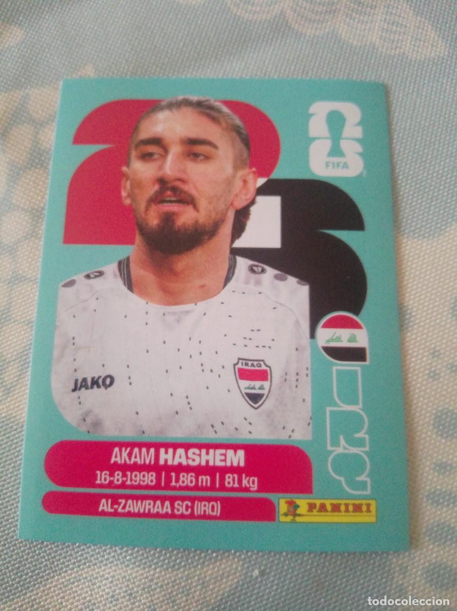 Cromos de f&uacute;tbol: HASHEM IRAQ IRQ 5 MUNDIAL FIFA WORLD CUP 2026 26 PANINI STICKERS NUEVO