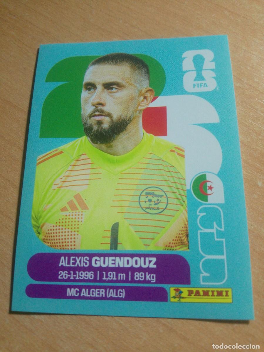 Cromos de f&uacute;tbol: ALG 2 GUENDOUZ ARGELIA MUNDIAL FIFA WORLD CUP 2026 26 PANINI STICKERS NUEVO