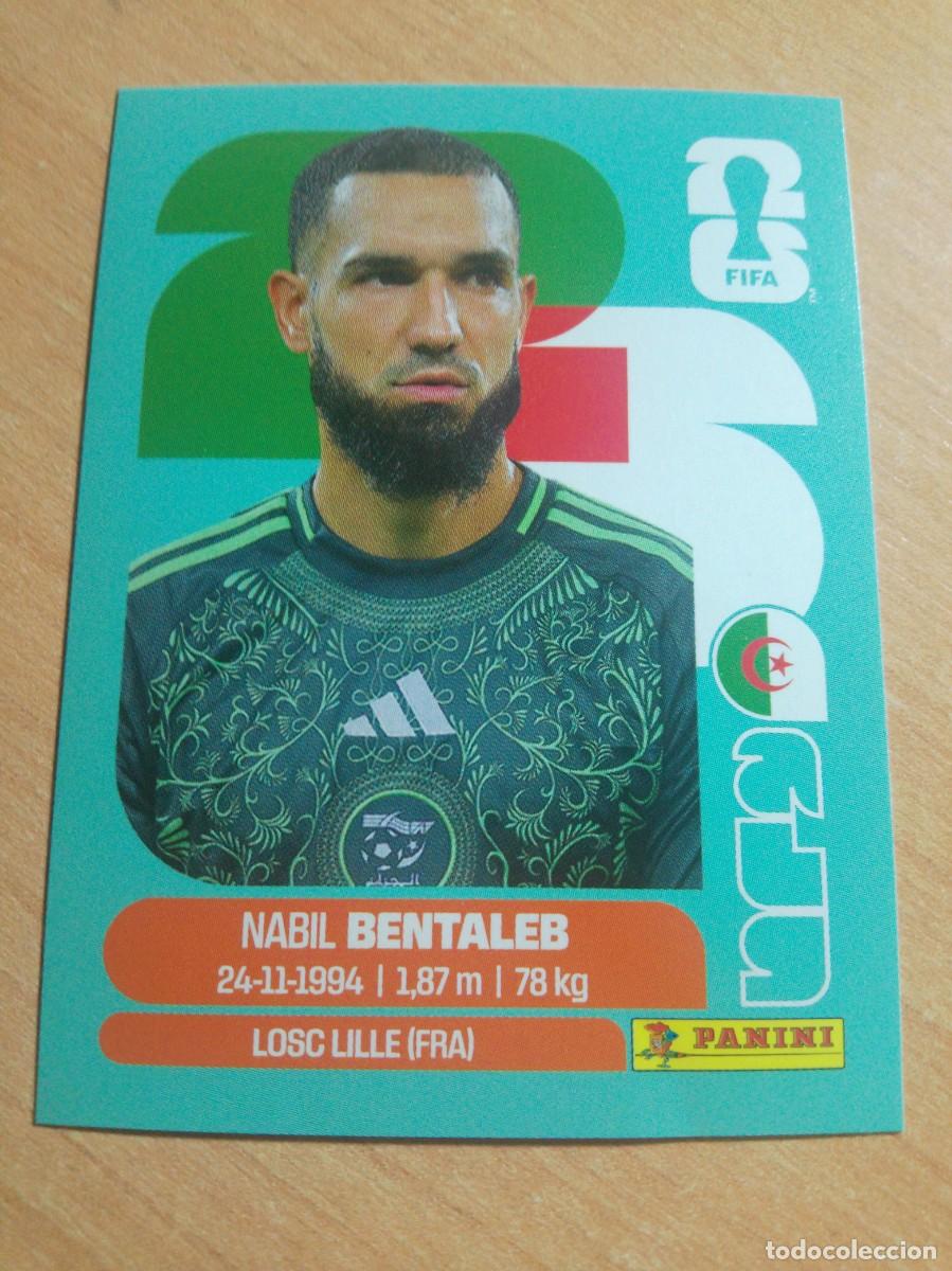 Cromos de f&uacute;tbol: BENTALEB ARGELIA ALG 12 MUNDIAL FIFA WORLD CUP 2026 26 PANINI STICKERS NUEVO