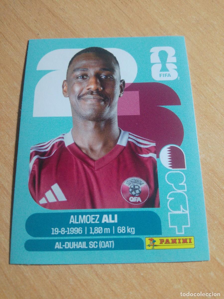 Cromos de f&uacute;tbol: ALMOEZ ALI QATAR QAT 20 MUNDIAL FIFA WORLD CUP 2026 26 PANINI STICKERS NUEVO