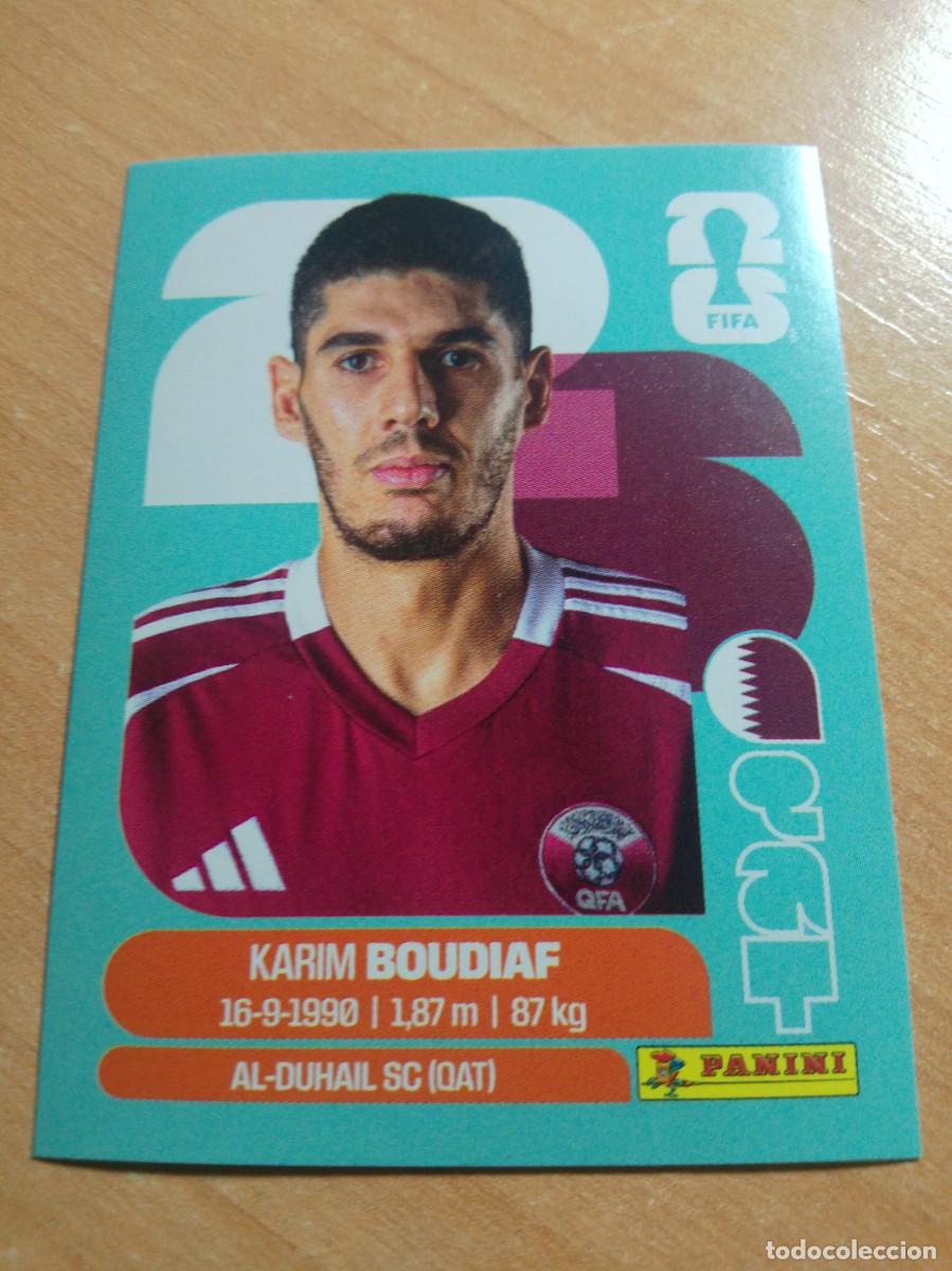 Cromos de f&uacute;tbol: BOUDIAF QATAR QAT 10 FIFA MUNDIAL 2026 WORLD CUP NUEVO