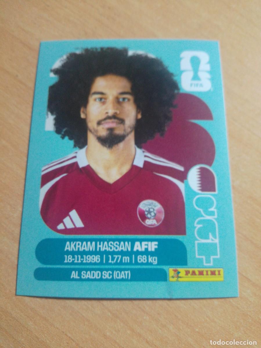 Cromos de f&uacute;tbol: AFIF QATAR QAT 18 MUNDIAL FIFA WORLD CUP 2026 26 PANINI STICKERS NUEVO