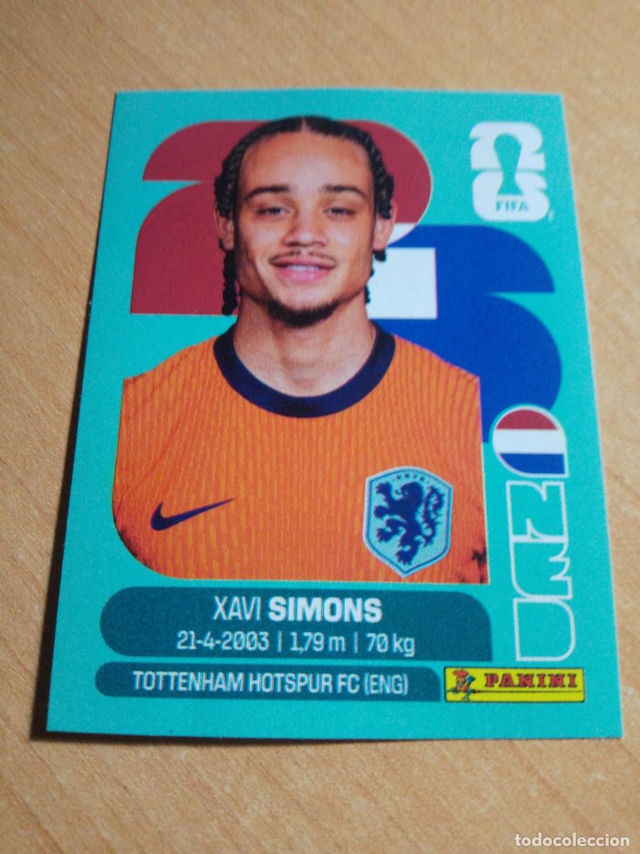 Cromos de f&uacute;tbol: SIMONS PA&Iacute;SES BAJOS NED 15 MUNDIAL FIFA WORLD CUP 2026 26 PANINI STICKERS NUEVO