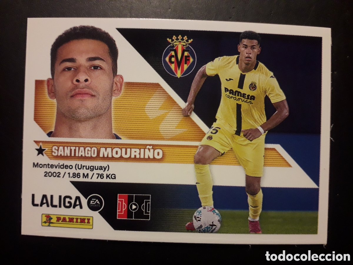Cromos de f&uacute;tbol: MOURINHO VILLARREAL N&deg; 5 ED ESTE 2026 2027 26 27 SIN PEGAR PEDIDO M&Iacute;NIMO 3&euro;