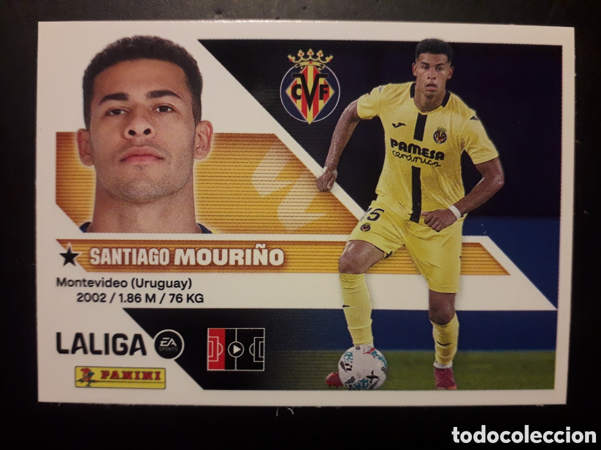 Cromos de f&uacute;tbol: MOURINHO VILLARREAL N&deg; 5 ED ESTE 2026 2027 26 27 SIN PEGAR PEDIDO M&Iacute;NIMO 3&euro;