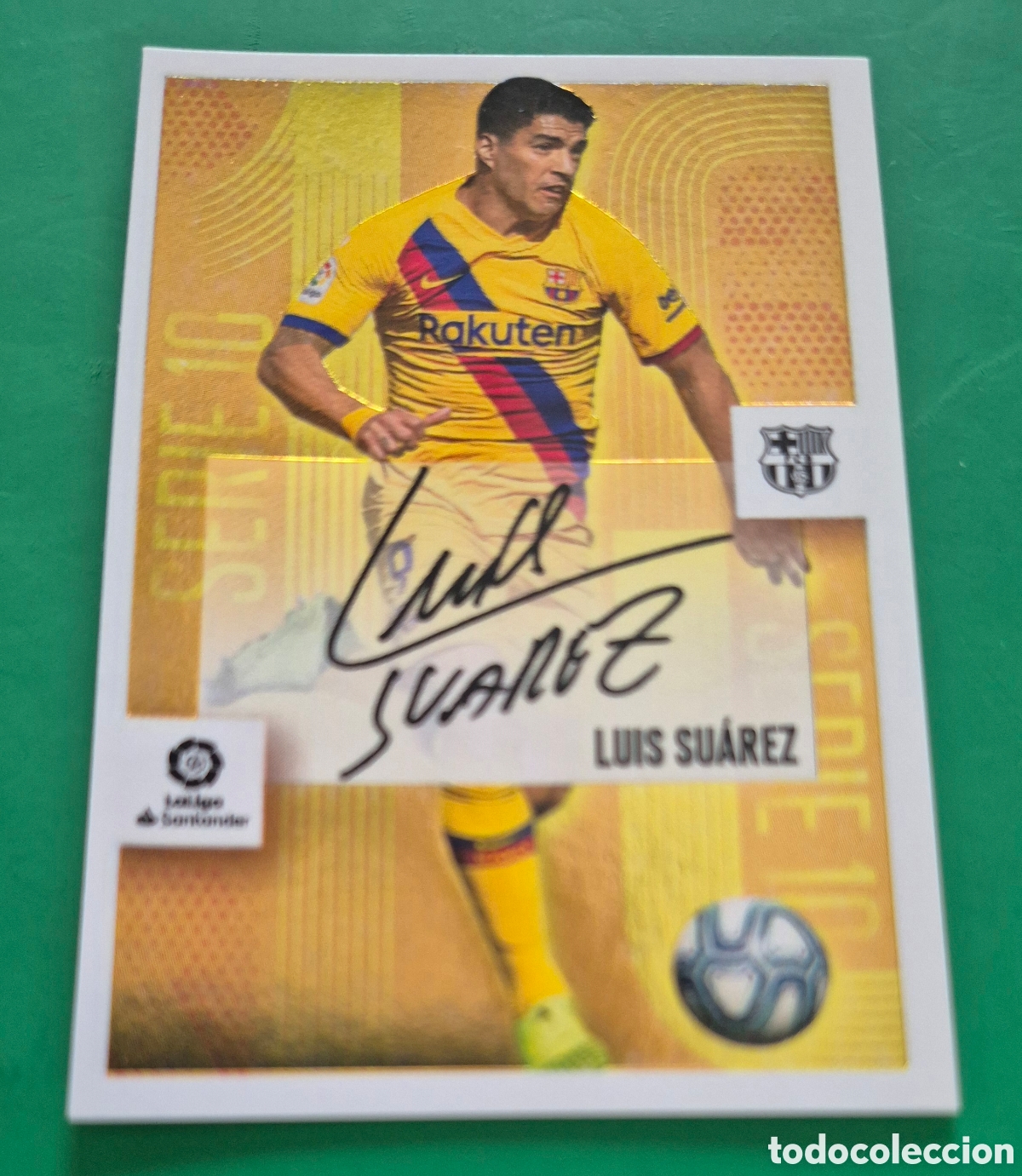 Cromos de f&uacute;tbol: CROMO LIGA 2020 2021 20 21 COLECCIONES ESTE PANINI SERIE 10 N&ordm;14 LUIS SUAREZ-BARCELONA NUNCA PEGADO