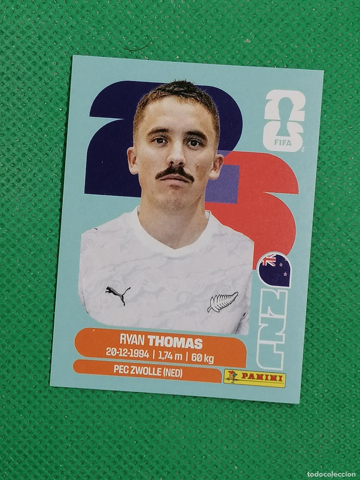 Cromos de f&uacute;tbol: NZL 12 NZL12 RYAB THOMAS NUEVA ZELANDA ⚽ PANINI FIFA MUNDIAL WORLD CUP 26 2026 STICKER ⚽