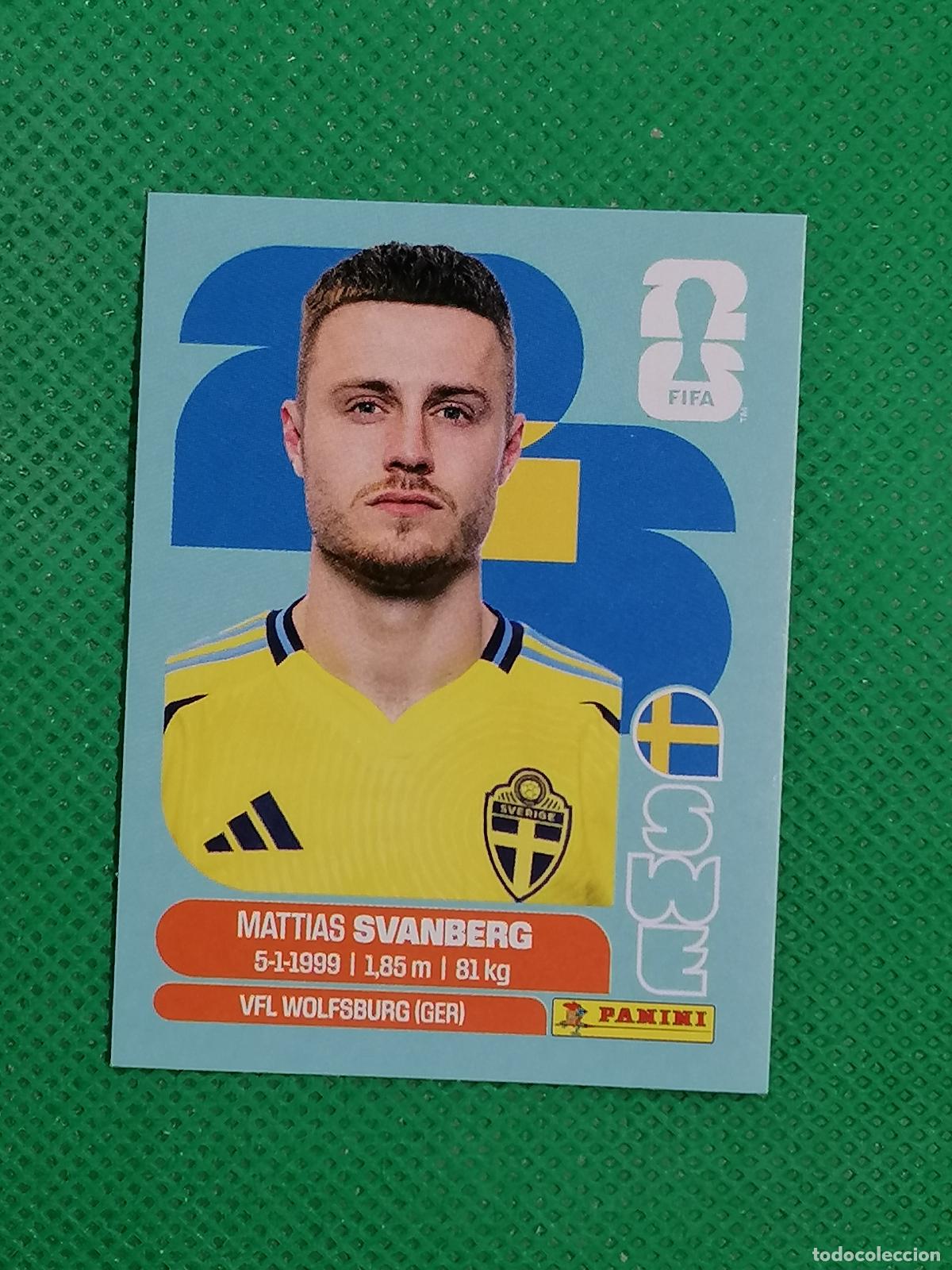 Cromos de f&uacute;tbol: SWE 12 SWE12 MATTIAS SVANBERG SUECIA ⚽ PANINI FIFA MUNDIAL WORLD CUP 26 2026 STICKER ⚽