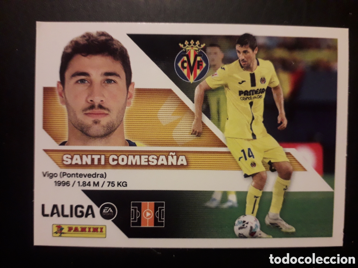 Cromos de f&uacute;tbol: SANTI COMESA&Ntilde;A VILLARREAL N&deg; 12 ED ESTE 2026 2027 26 27 SIN PEGAR PEDIDO M&Iacute;NIMO 3&euro;
