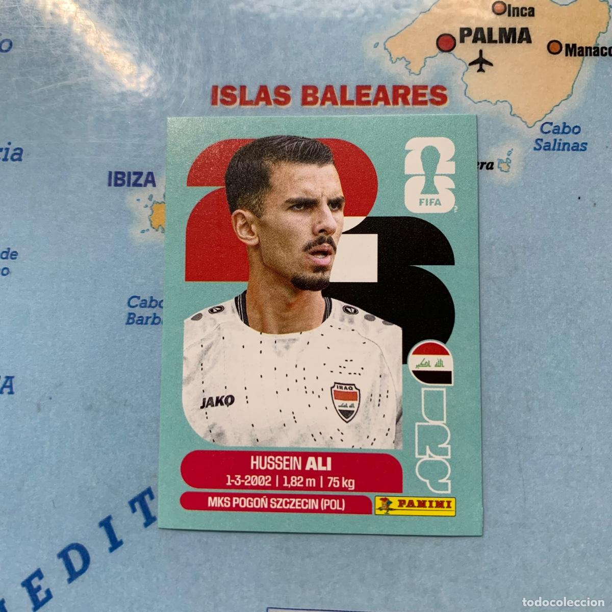Cromos de f&uacute;tbol: Irak n&uacute;mero 4 cromo panini Mundial Fifa World Cup 2026