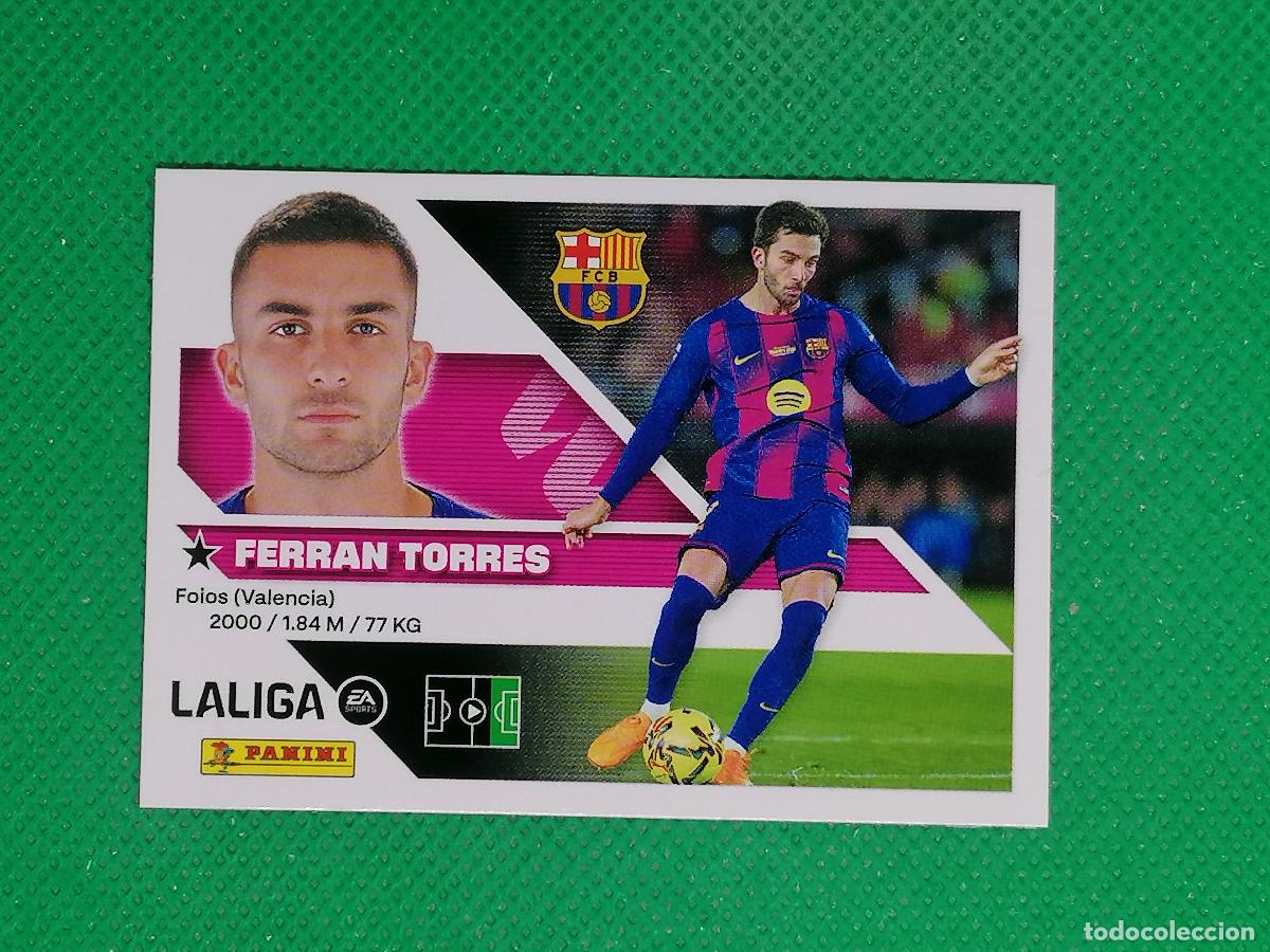 Cromos de f&uacute;tbol: 18 FERRAN TORRES BARCELONA ⚽ PANINI LIGA ESTE 26 27 2026 2027 ⚽