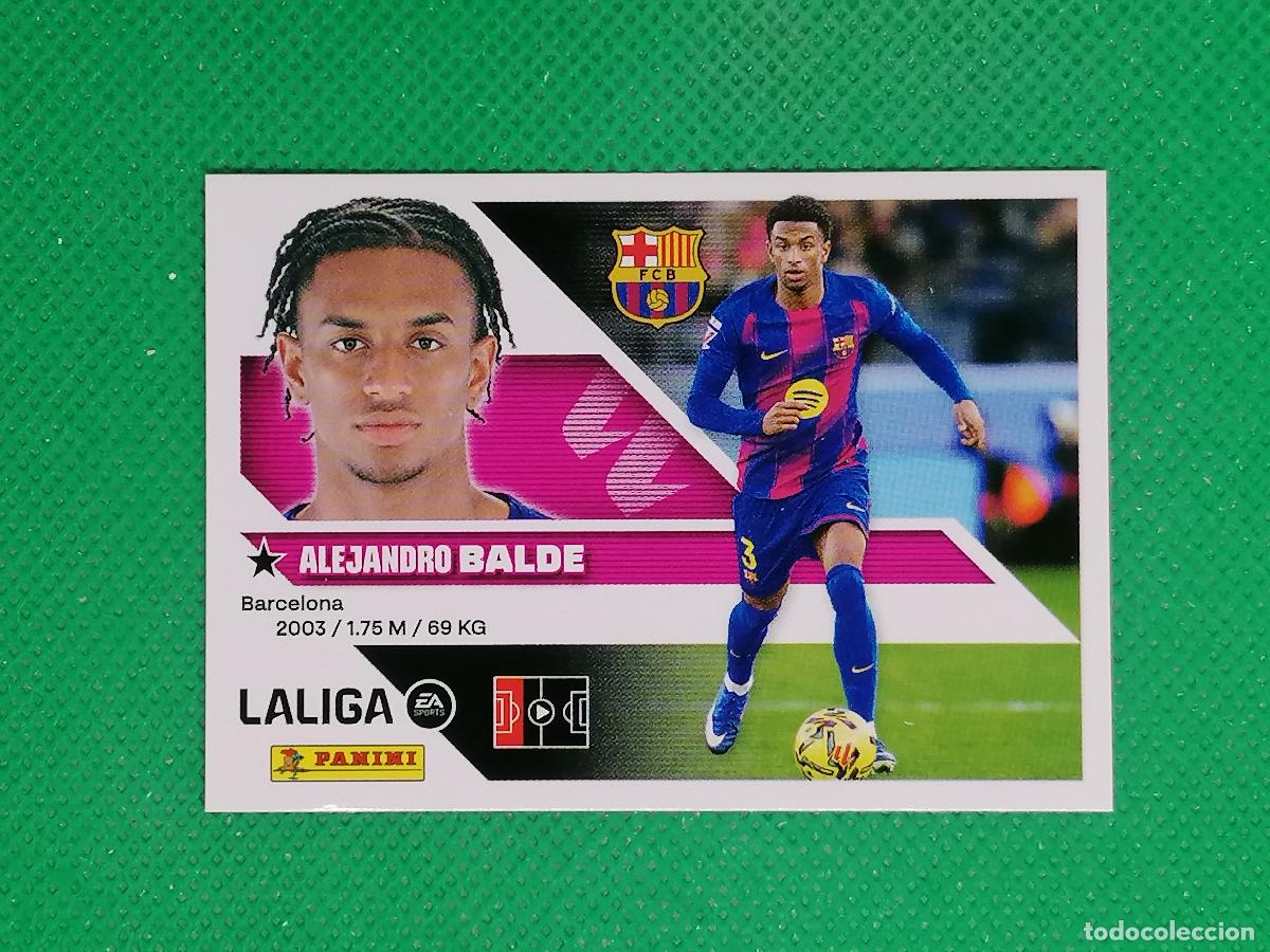 Cromos de f&uacute;tbol: 10 BALDE BARCELONA ⚽ PANINI LIGA ESTE 26 27 2026 2027 ⚽