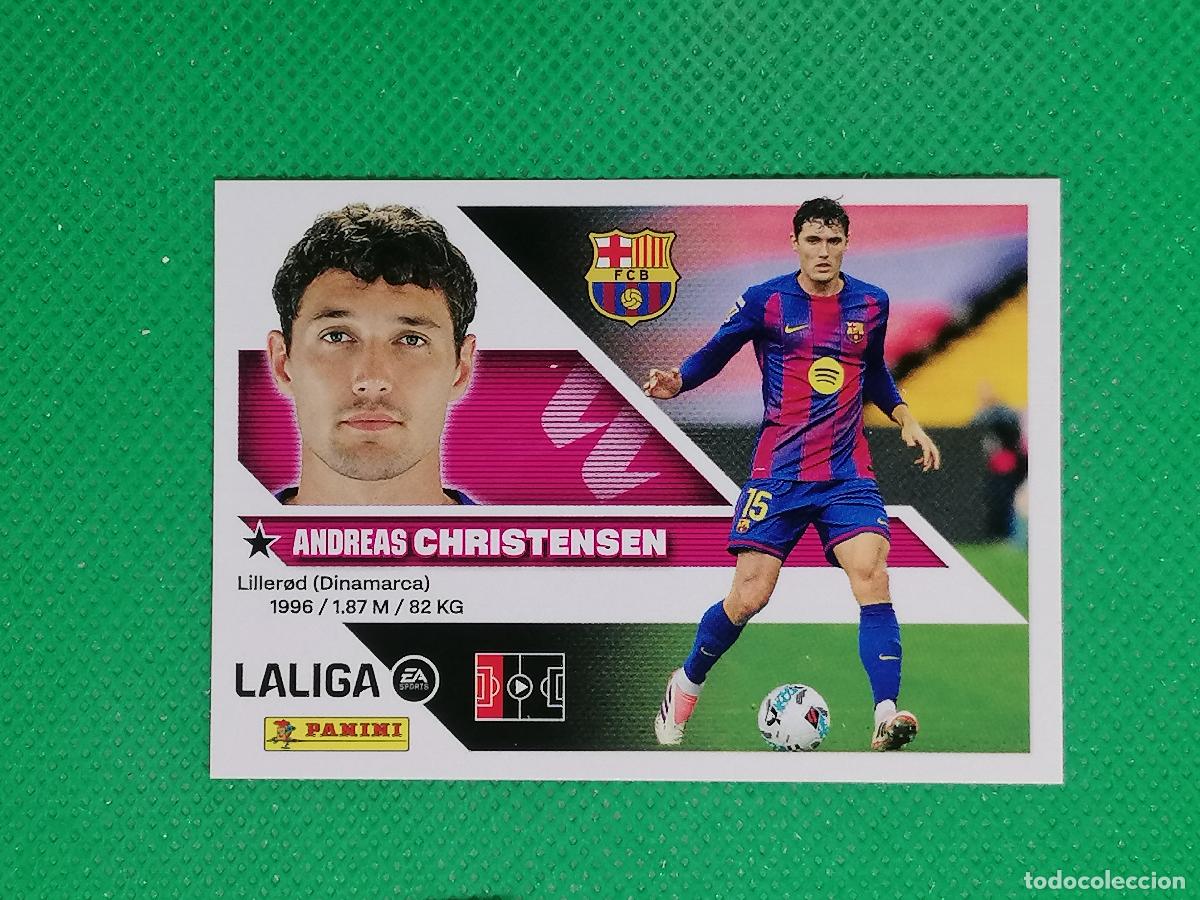 Cromos de f&uacute;tbol: 6 B 6B CHRISTENSEN BARCELONA ⚽ PANINI LIGA ESTE 26 27 2026 2027 ⚽