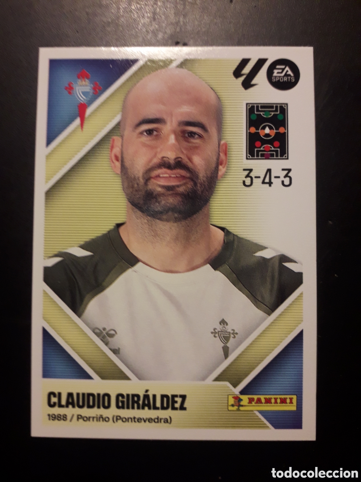 Cromos de f&uacute;tbol: CLAUDIO GIR&Aacute;LDEZ CELTA DE VIGO N&deg; 2 ED ESTE 2026 2027 26 27 SIN PEGAR PEDIDO M&Iacute;NIMO 3&euro;.