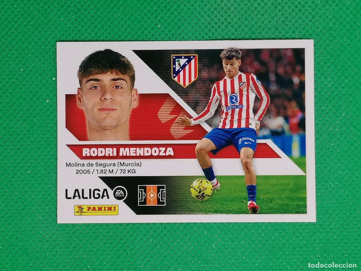 Cromos de f&uacute;tbol: 14 A 14A RODRI MENDOZA ATLETICO DE MADRID ⚽ PANINI LIGA ESTE 26 27 2026 2027 ⚽