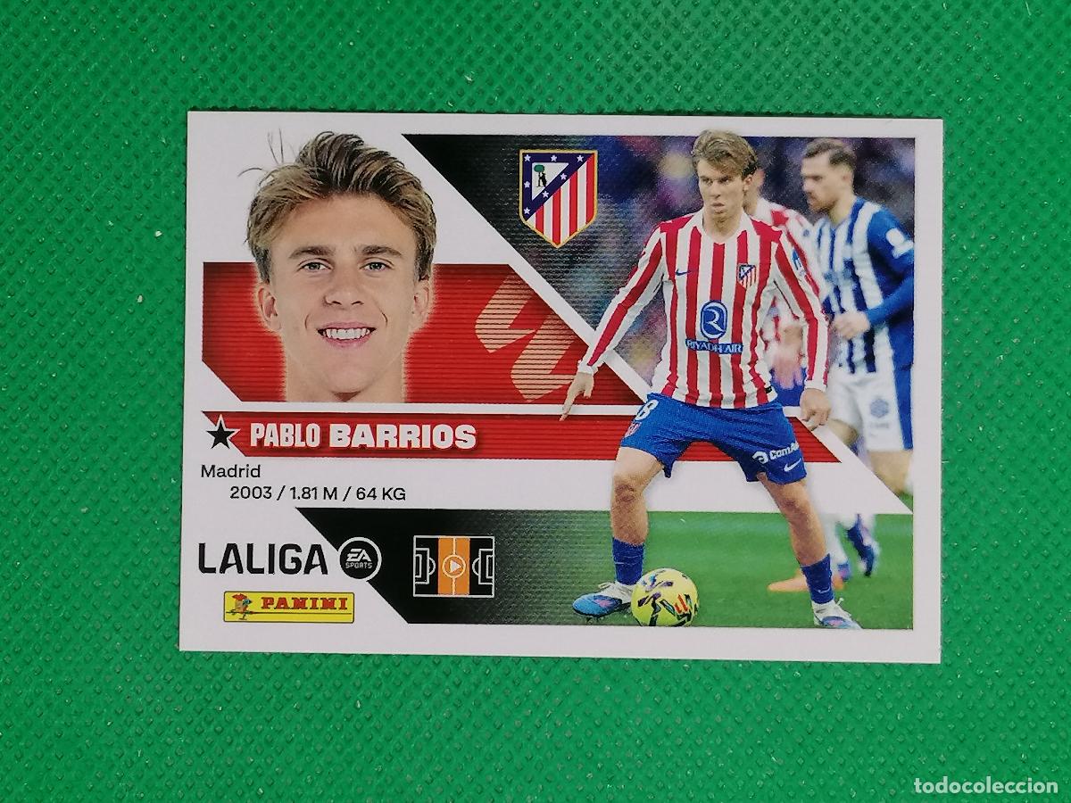 Cromos de f&uacute;tbol: 12 BARRIOS ATLETICO DE MADRID ⚽ PANINI LIGA ESTE 26 27 2026 2027 ⚽