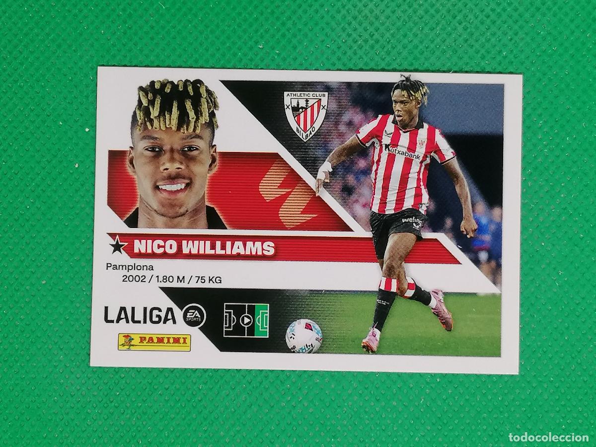 Cartes &agrave; collectionner de Football: 18 NICO WILLIAMS ATHLETIC BILBAO ⚽ PANINI LIGA ESTE 26 27 2026 2027 ⚽