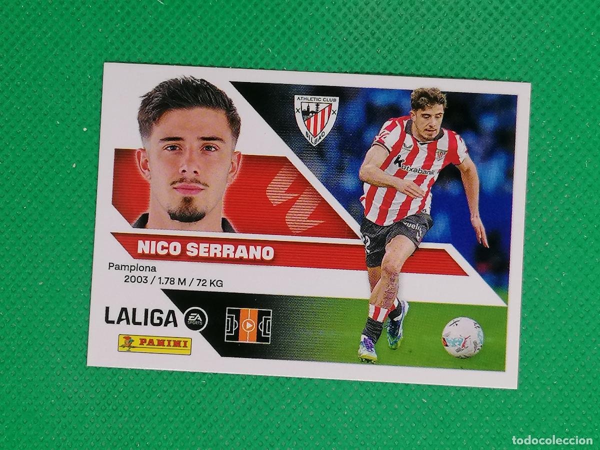 Cartes &agrave; collectionner de Football: 15 NICO SERRANO ATHLETIC BILBAO ⚽ PANINI LIGA ESTE 26 27 2026 2027 ⚽