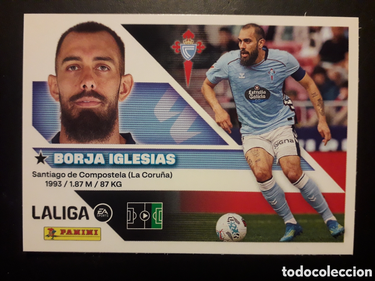 Cartes &agrave; collectionner de Football: BORJA IGLESIAS CELTA DE VIGO N&deg; 20 ED ESTE 2026 2027 26 27 SIN PEGAR PEDIDO M&Iacute;NIMO 3&euro;
