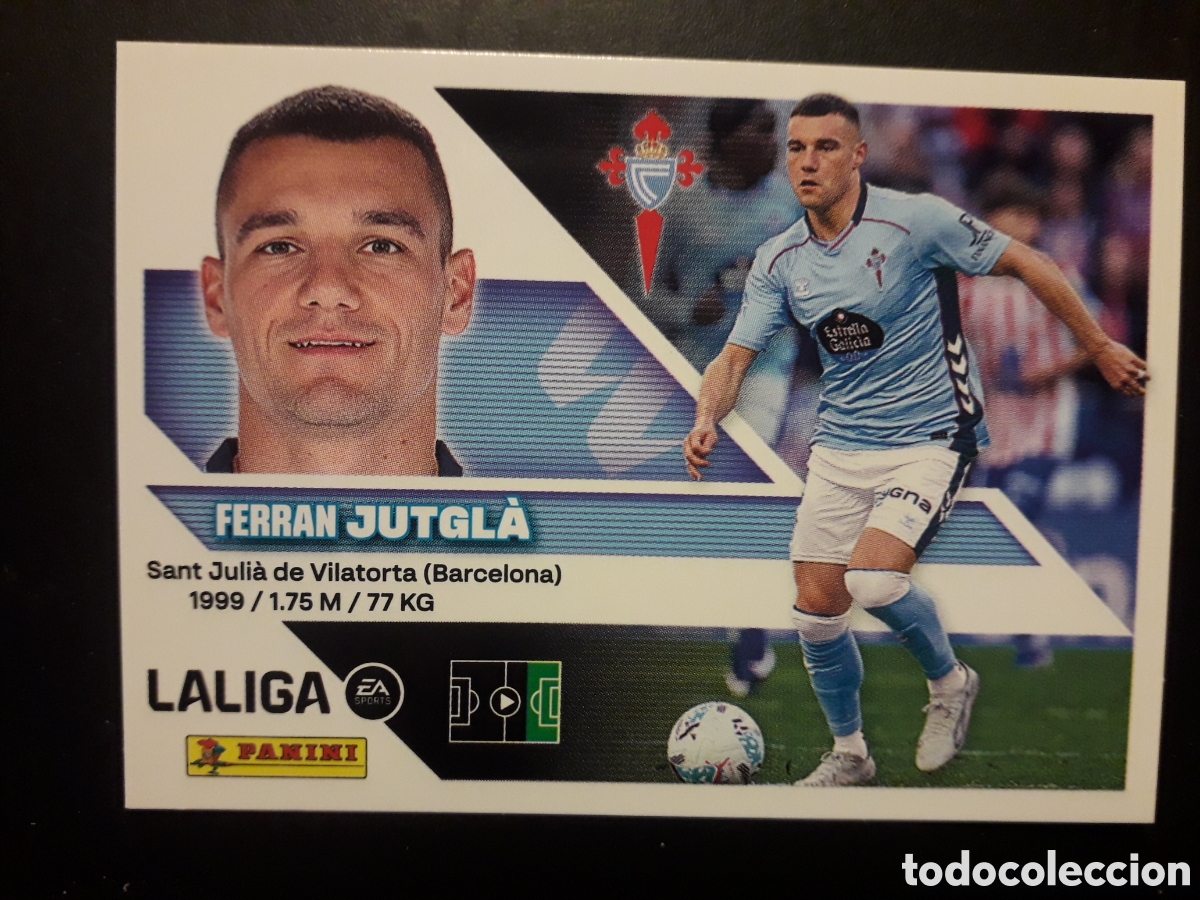 Cromos de f&uacute;tbol: JUTGL&Agrave; CELTA DE VIGO N&deg; 19 ED ESTE 2026 2027 26 27 SIN PEGAR PEDIDO M&Iacute;NIMO 3&euro;