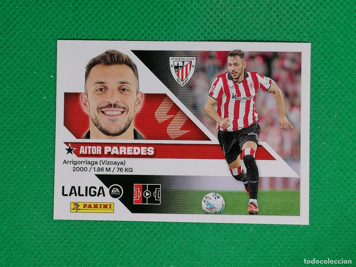 Cromos de f&uacute;tbol: 6 A 6A PAREDES ATHLETIC BILBAO ⚽ PANINI LIGA ESTE 26 27 2026 2027 ⚽