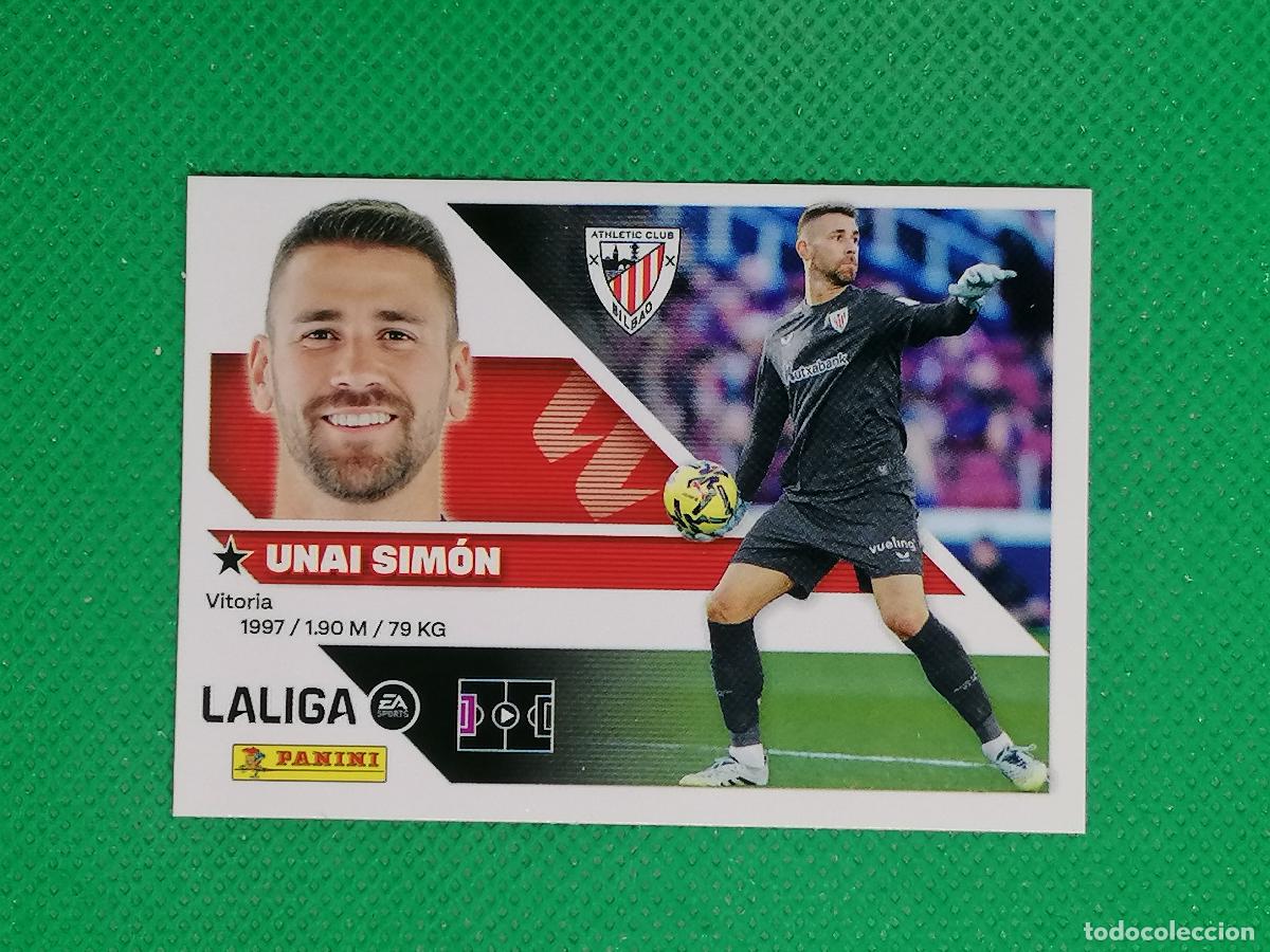 Cromos de f&uacute;tbol: 3 UNAI SIMON ATHLETIC BILBAO ⚽ PANINI LIGA ESTE 26 27 2026 2027 ⚽